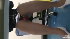 【北京真实医院小护士】边给病人看彩超，边自慰高潮喷水~1