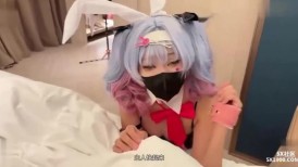 【无套内射】宅男美梦成真 兔子洞现世 淫穴满足宅男幻想 精液灌穴